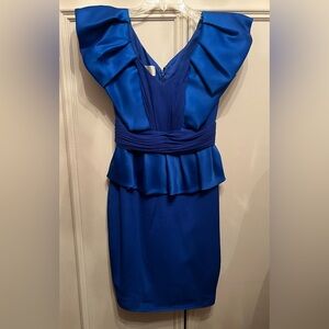 Marchesa notte vintage dress, Blue. Cocktail Dress size 4, beautiful condition